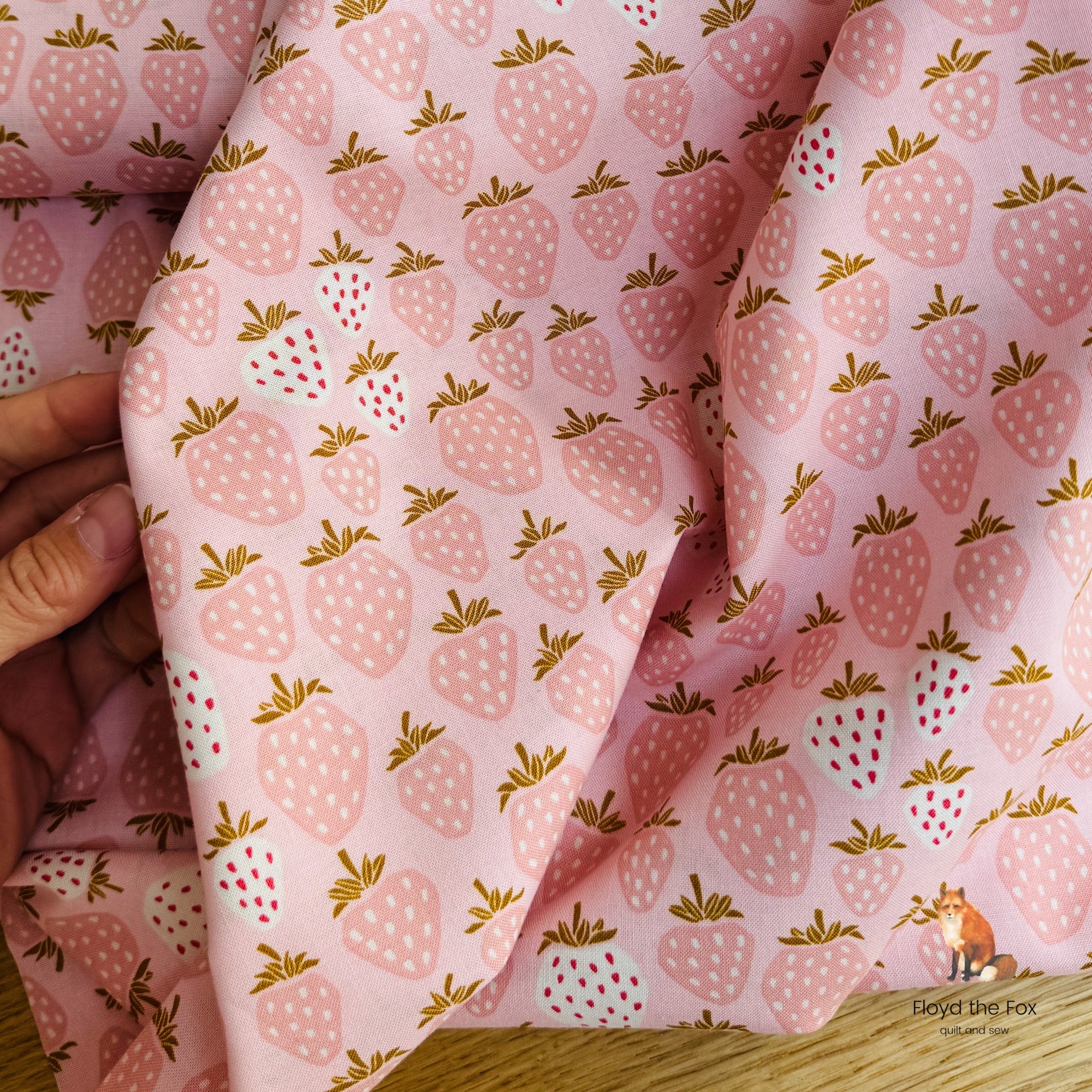 cotton+steel | under the apple tree | queen of berries | flush pink - floydthefox