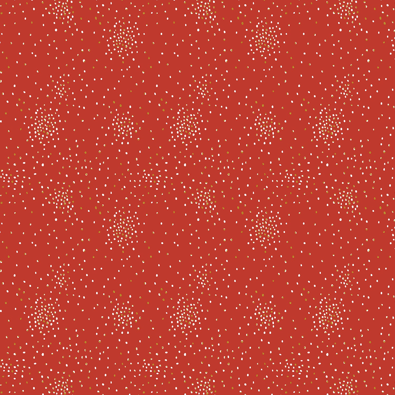 cotton+steel basics | clusters | ruby metallic - floydthefox
