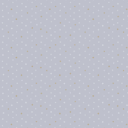 cotton+steel basics | be positive | violet dusk metallic - floydthefox