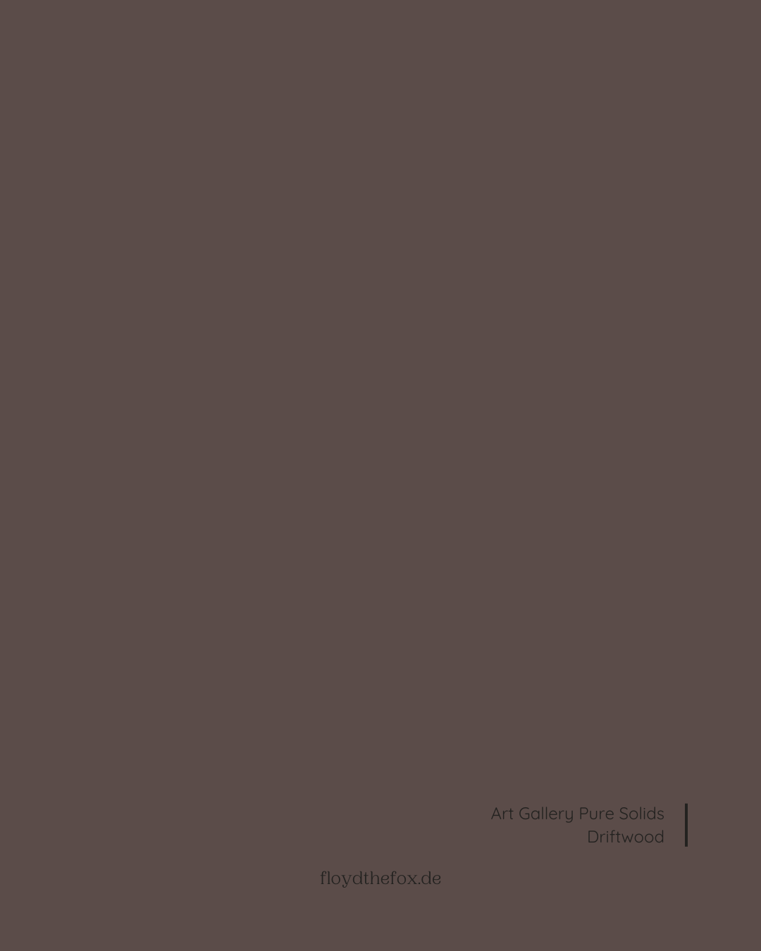 driftwood | art gallery SIGNATURE PURE solids - floydthefox