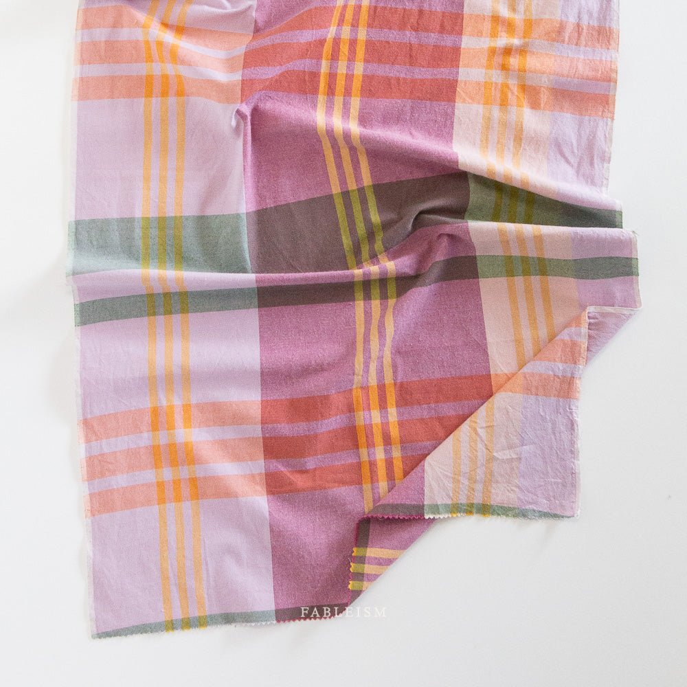 fableism | lumiere - happy checkers | house dress amaranth - floydthefox