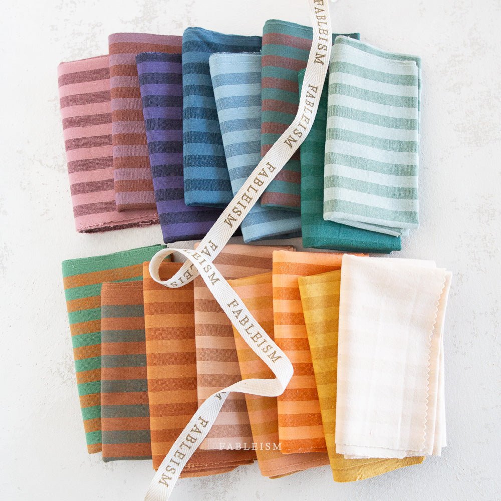 fableism | sun stripes | fat quarter bundle - floydthefox