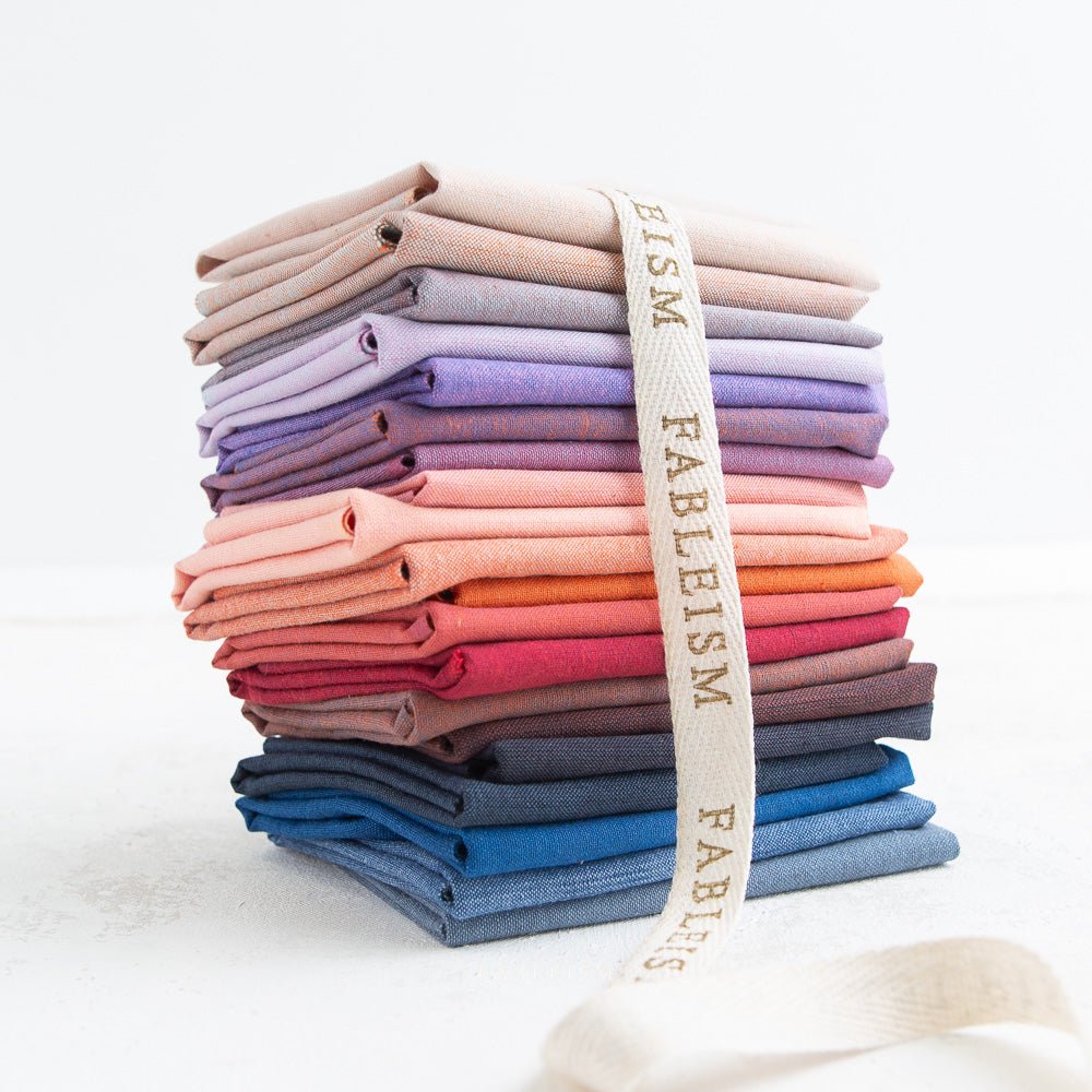 fableism supply co. | fat quarter bundle | watercolor wovens skyscape | 20 - floydthefox