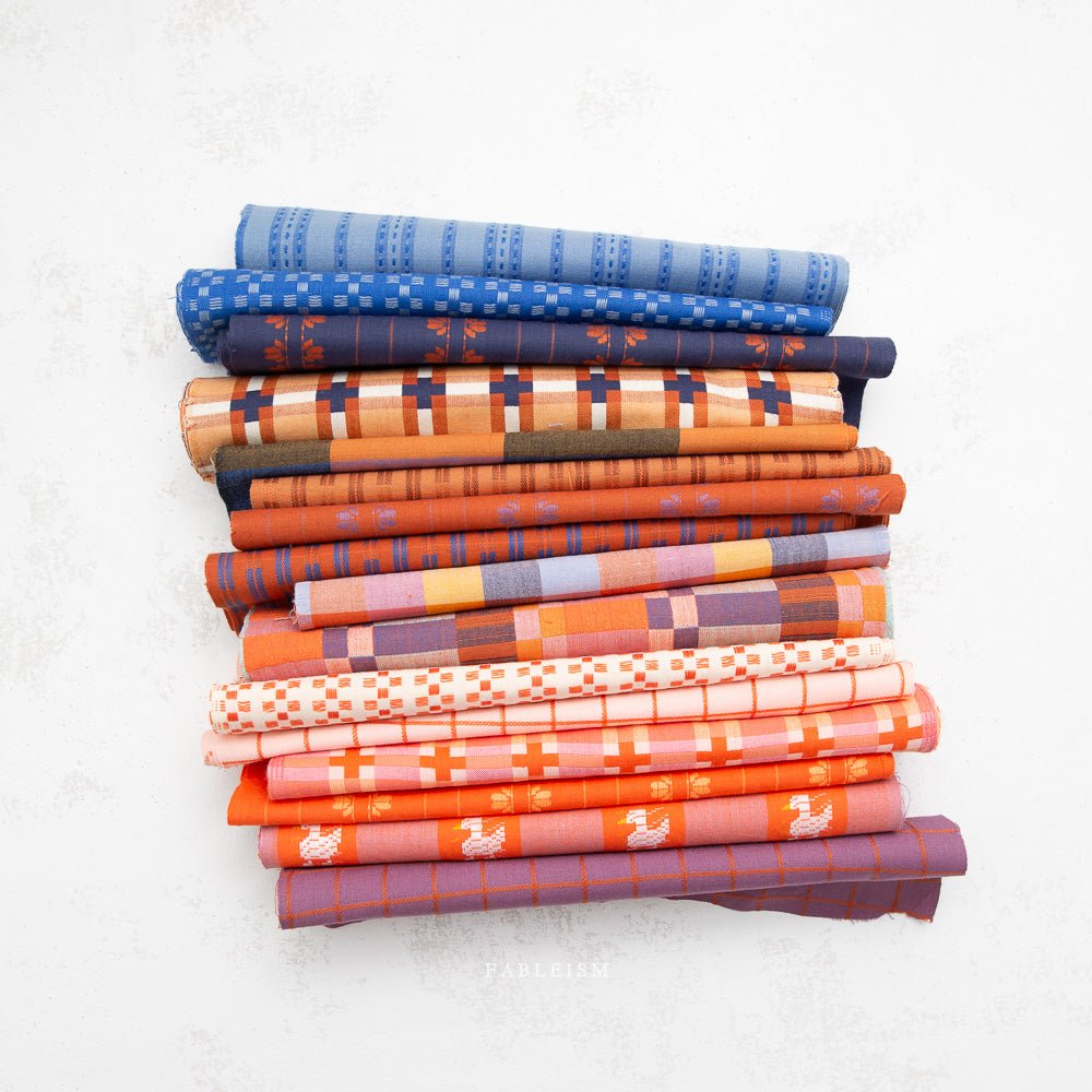 fableism supply co. | patchworkstoff | fine & dandy | fq bundle 16-teilig - floydthefox