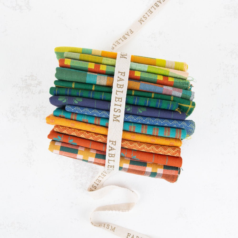 fableism supply co. | patchworkstoff | happy camper | fq bundle 13-teilig - floydthefox
