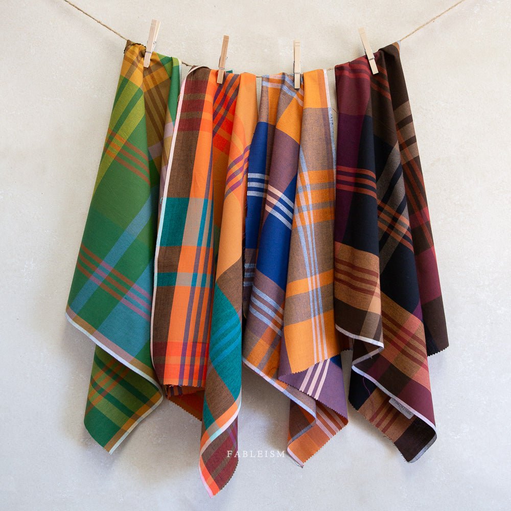 fableism supply co | patchworkstoff | lumiere | house dress mahogany - floydthefox