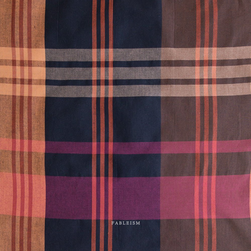 fableism supply co | patchworkstoff | lumiere | house dress mahogany - floydthefox