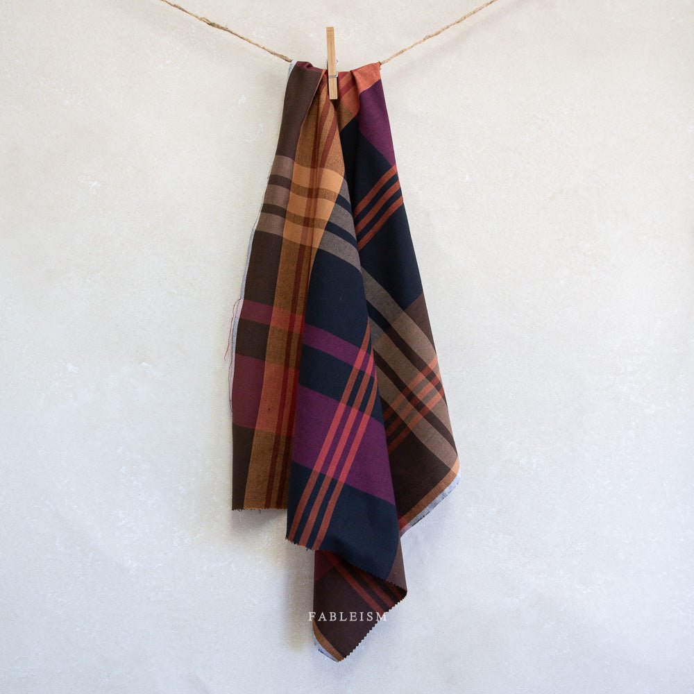 fableism supply co | patchworkstoff | lumiere | house dress mahogany - floydthefox