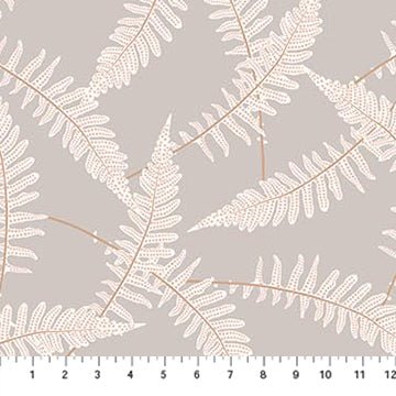 figo fabrics | botanist | ferns grey - floydthefox