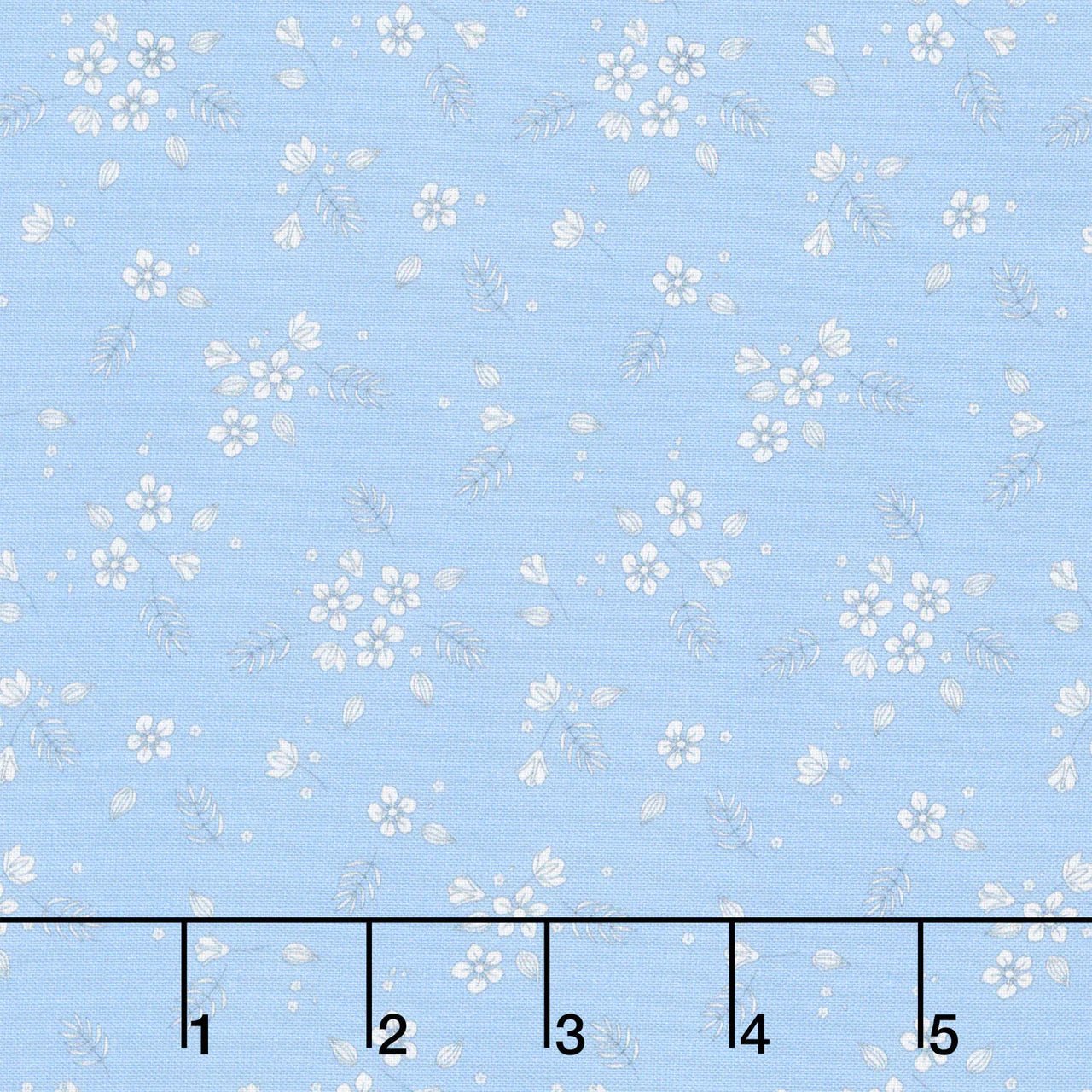figo fabrics | floral romance | blossoms blue - floydthefox