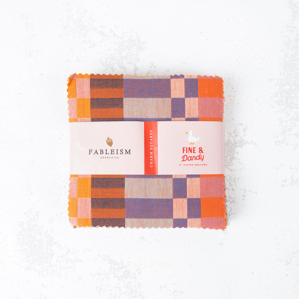 fableism supply co. | patchwork fabric | fine & dandy | 5" charm pack