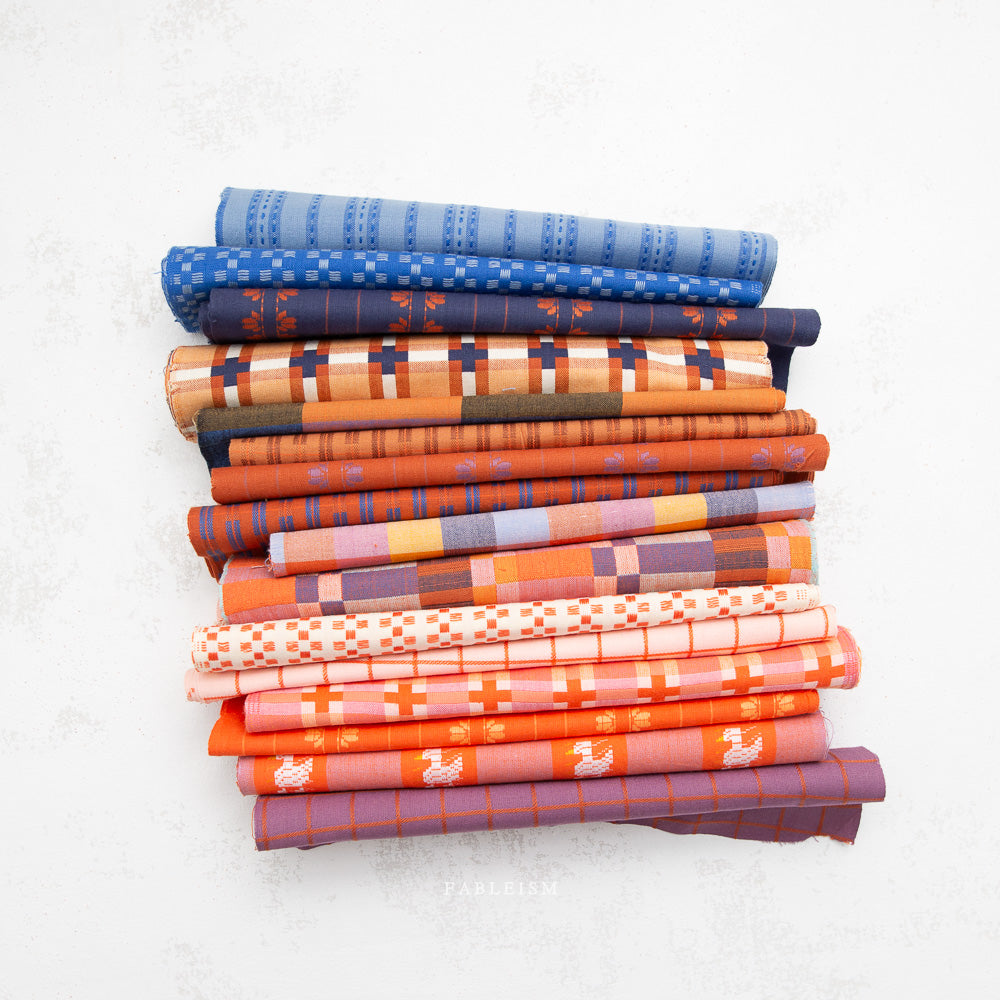 fableism supply co. | patchwork fabric | fine & dandy | FQ bundle 16 pieces