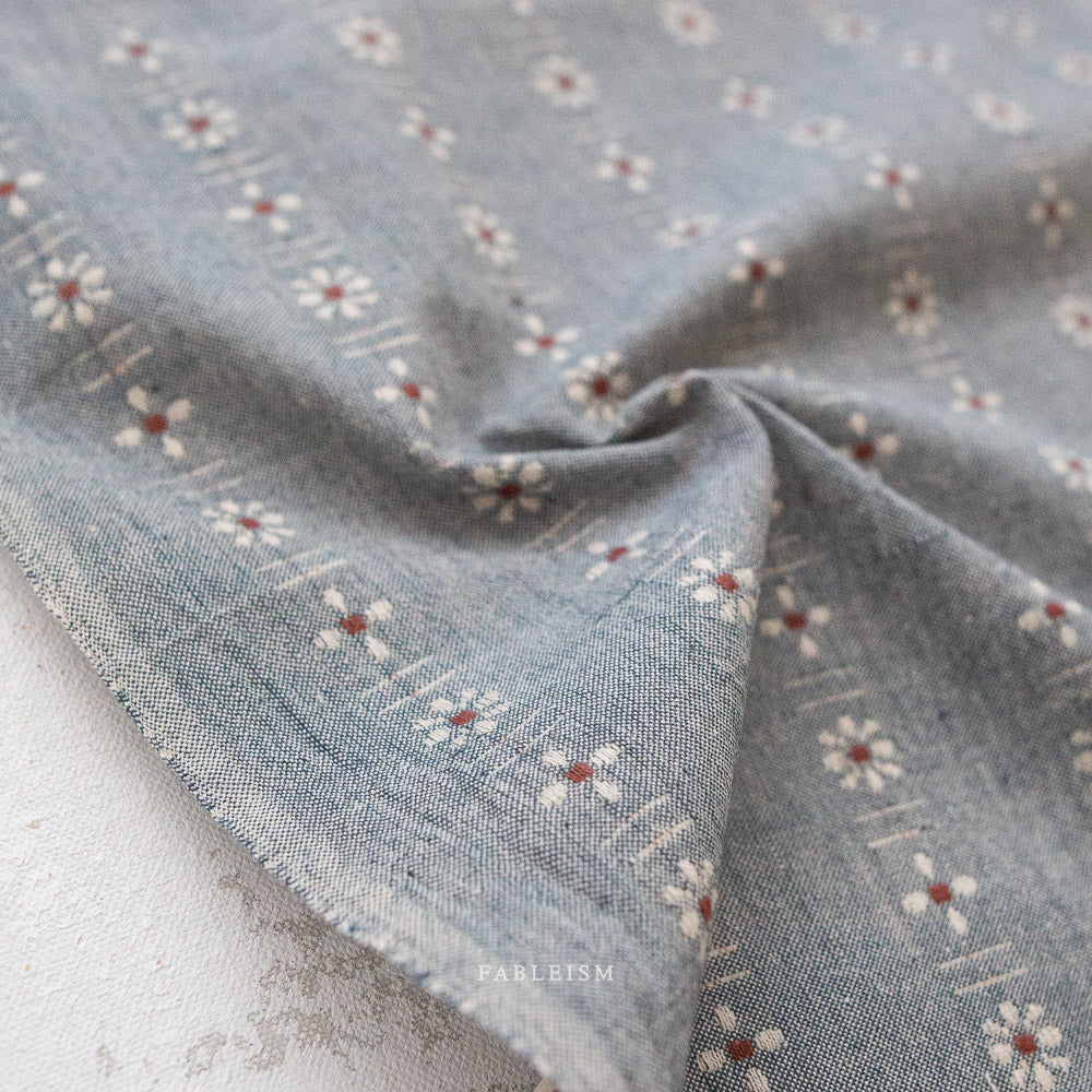 fableism | forest forage | daisies in denim - floydthefox