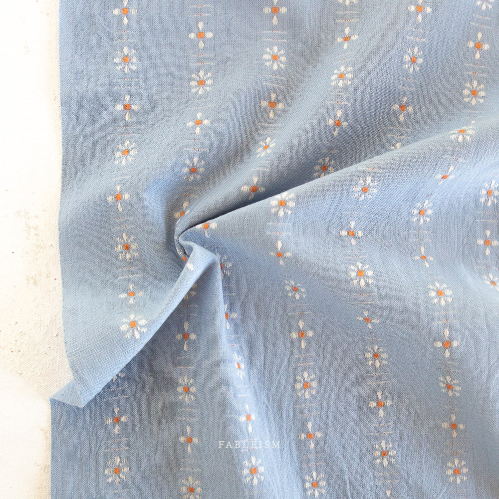fableism | forest forage | daisies in soft periwinkle - floydthefox