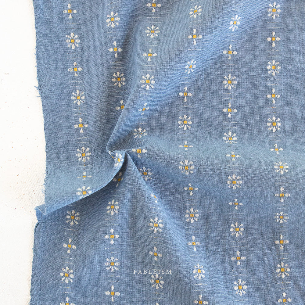 fableism | forest forage | daisies in stone blue - floydthefox