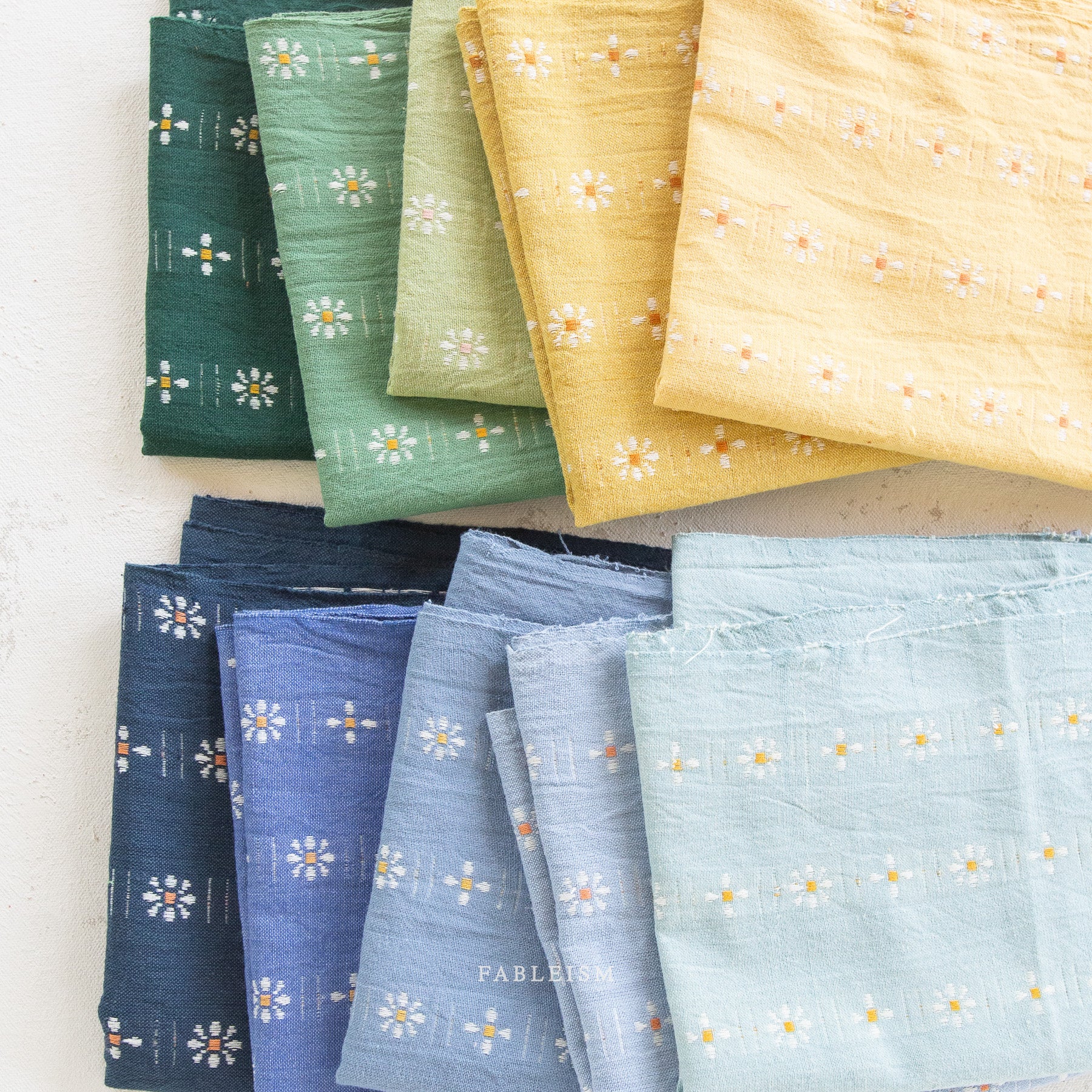 fableism | forest forage | daisies in soft periwinkle - floydthefox