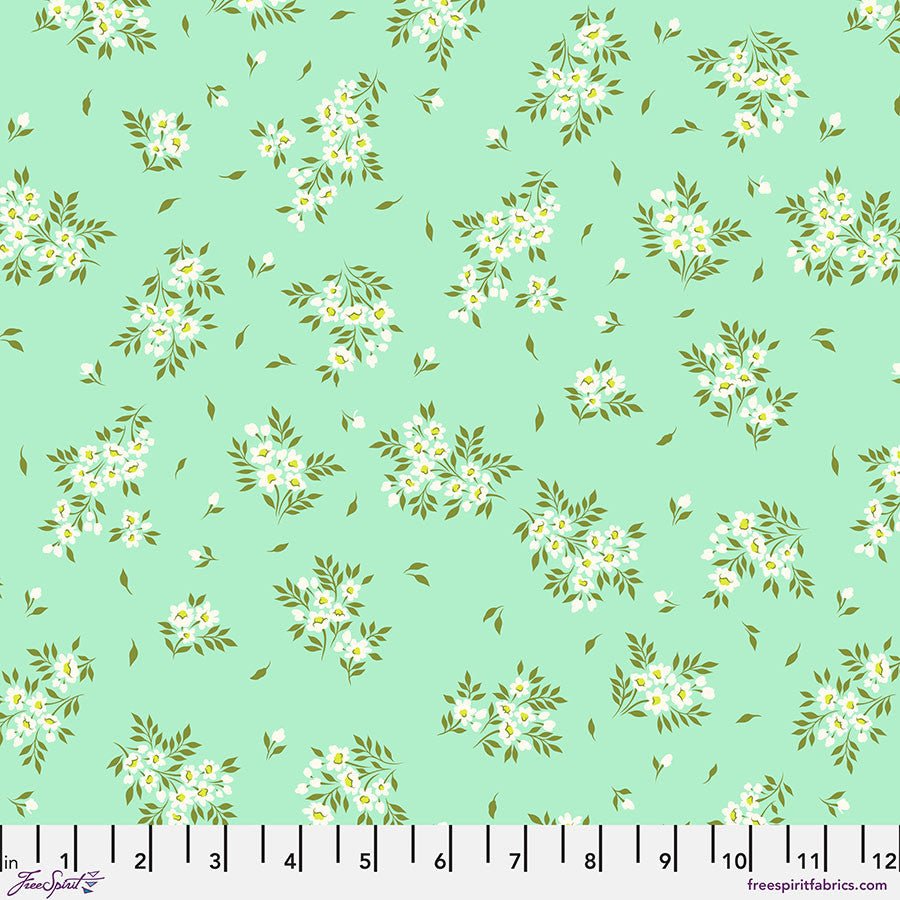 free spirit | patchworkstoff | true colors | what a ditz spearmint - floydthefox