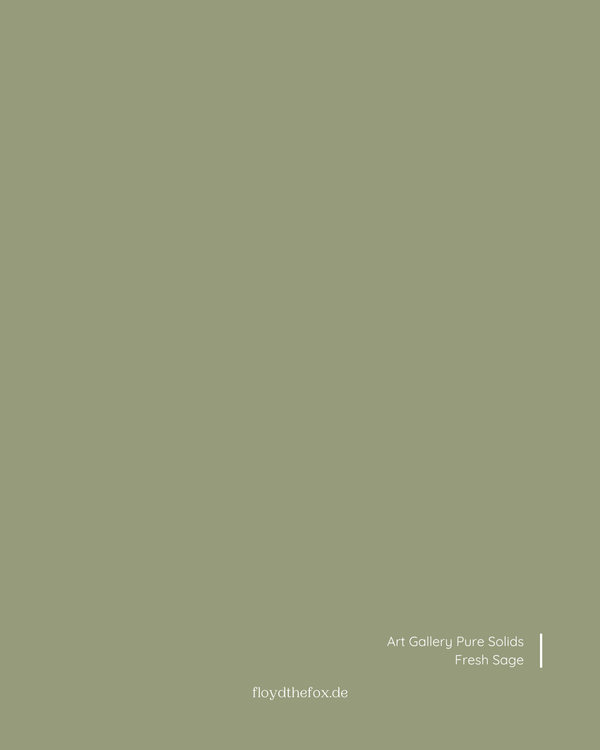 fresh sage | art gallery PURE solids