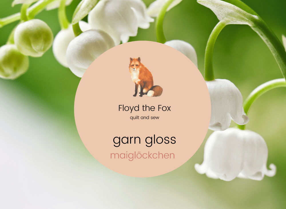 garn gloss - garnwachs frühlingsedition - floydthefox