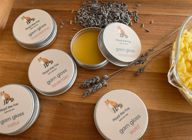 garn gloss - garnwachs zitrus - floydthefox