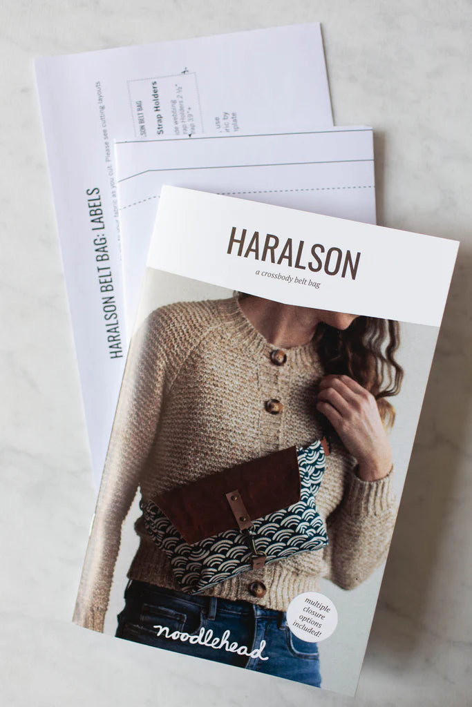 sewing pattern | noodlehead | haralson belt bag