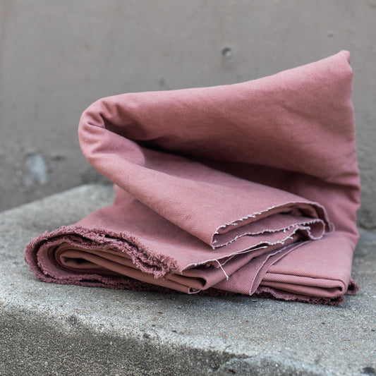 mind the maker | heavy washed canvas | pale pink