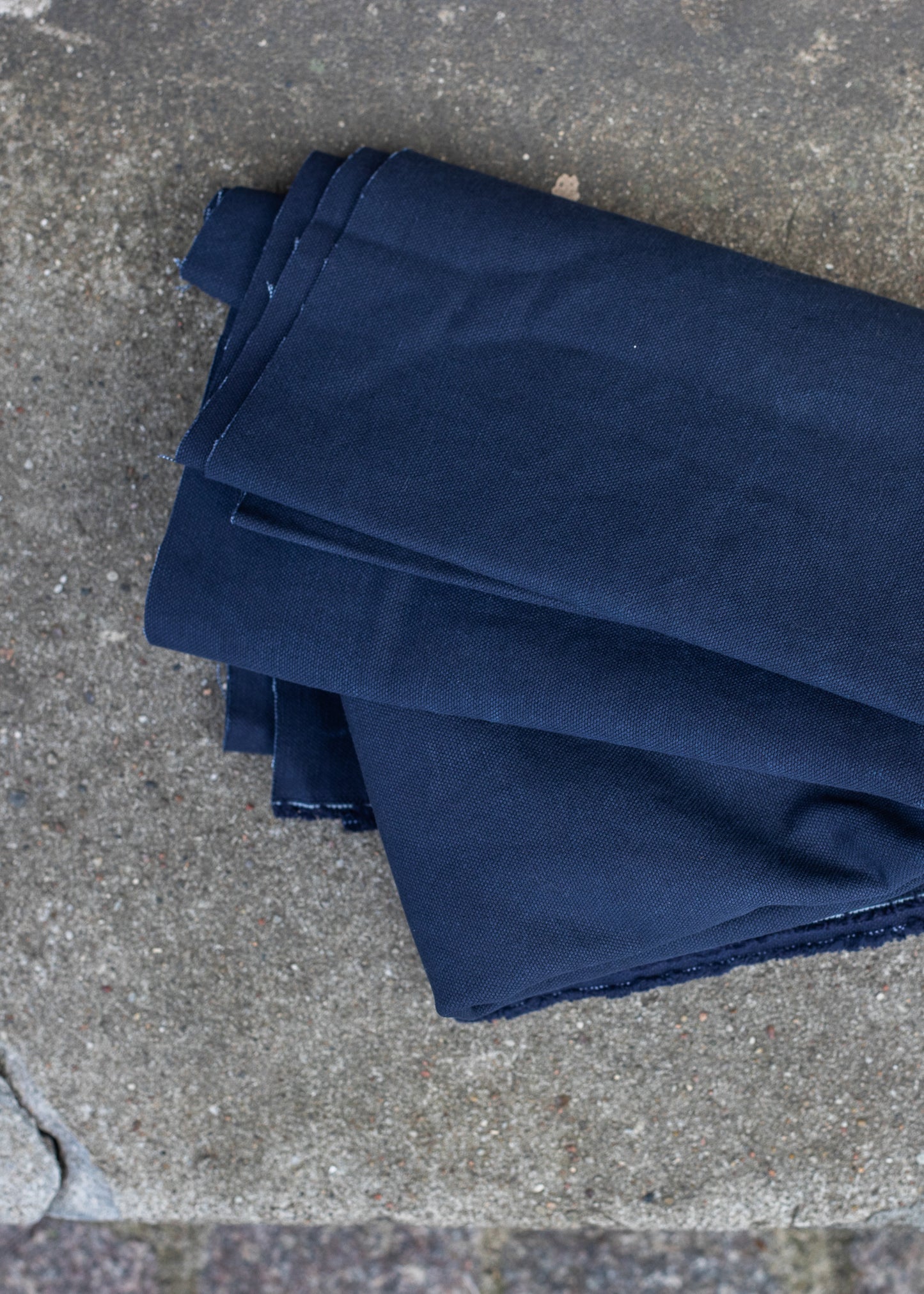 mind the maker | heavy washed canvas | navy