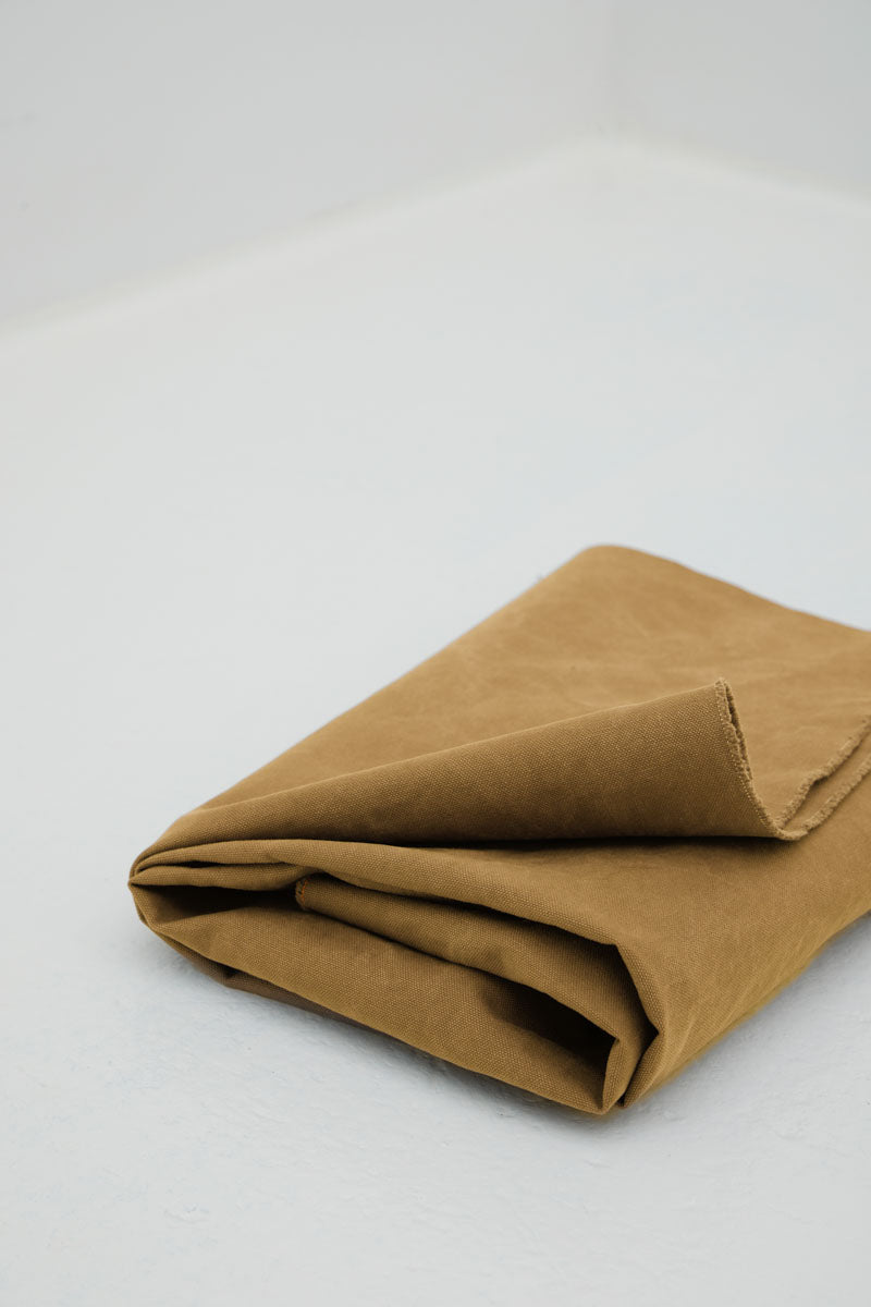 mind the maker | heavy washed canvas | natural