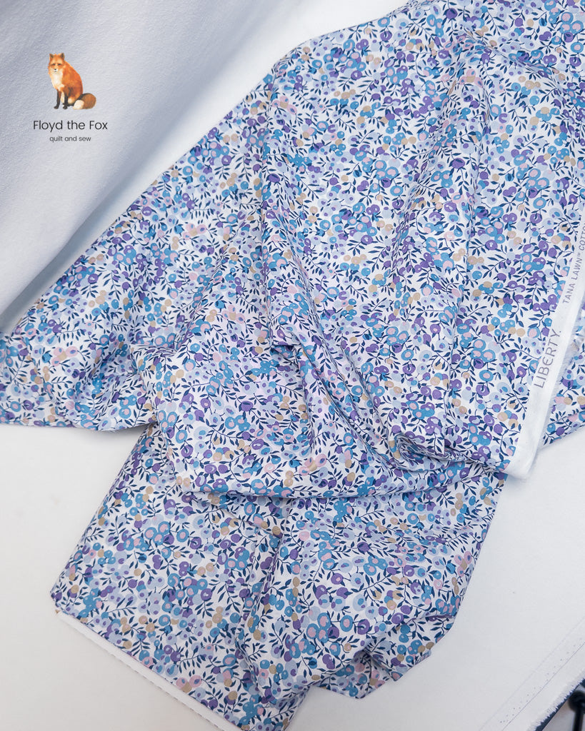 telas liberty | colección de clásicos de algodón tana lawn™ | lila de Wiltshire