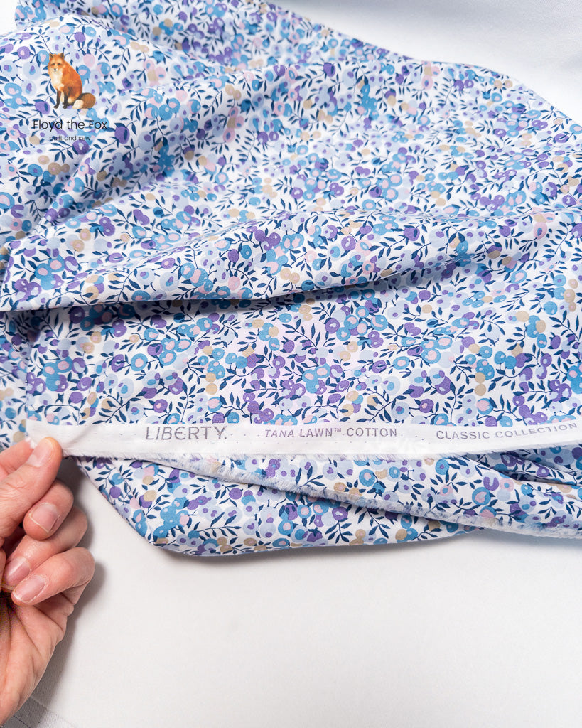 telas liberty | colección de clásicos de algodón tana lawn™ | lila de Wiltshire