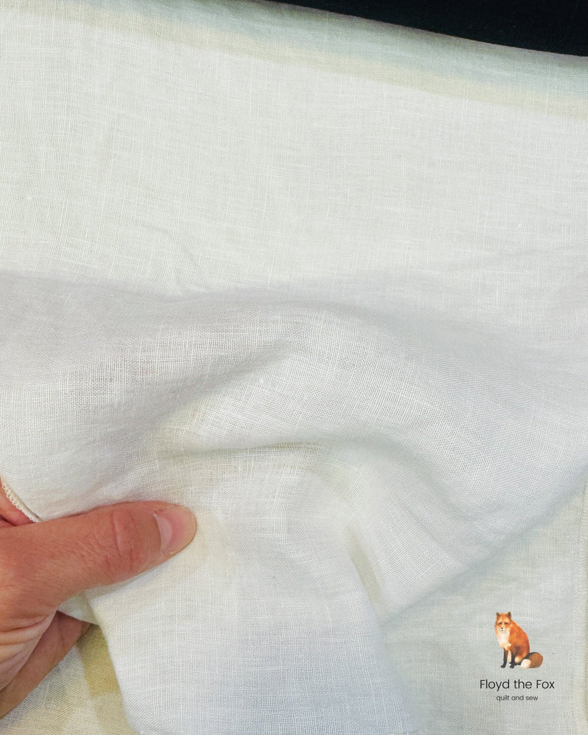 lino volpe | stone - washed leinen aus apulien | extra - breit | bianco - floydthefox