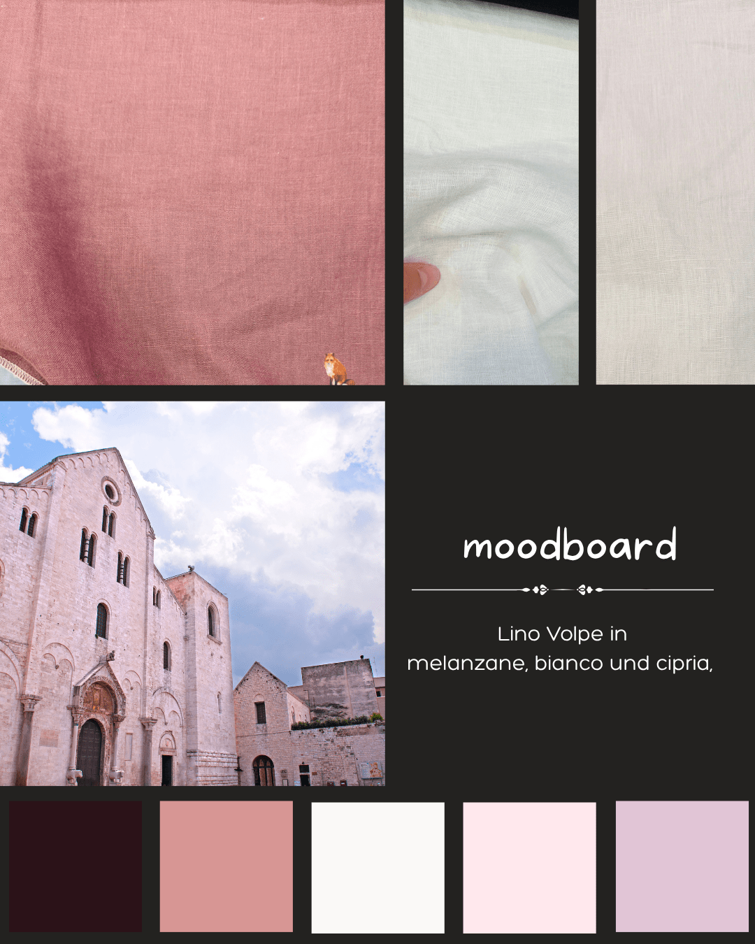 lino volpe | stone - washed leinen aus apulien | extra - breit | cipria - floydthefox