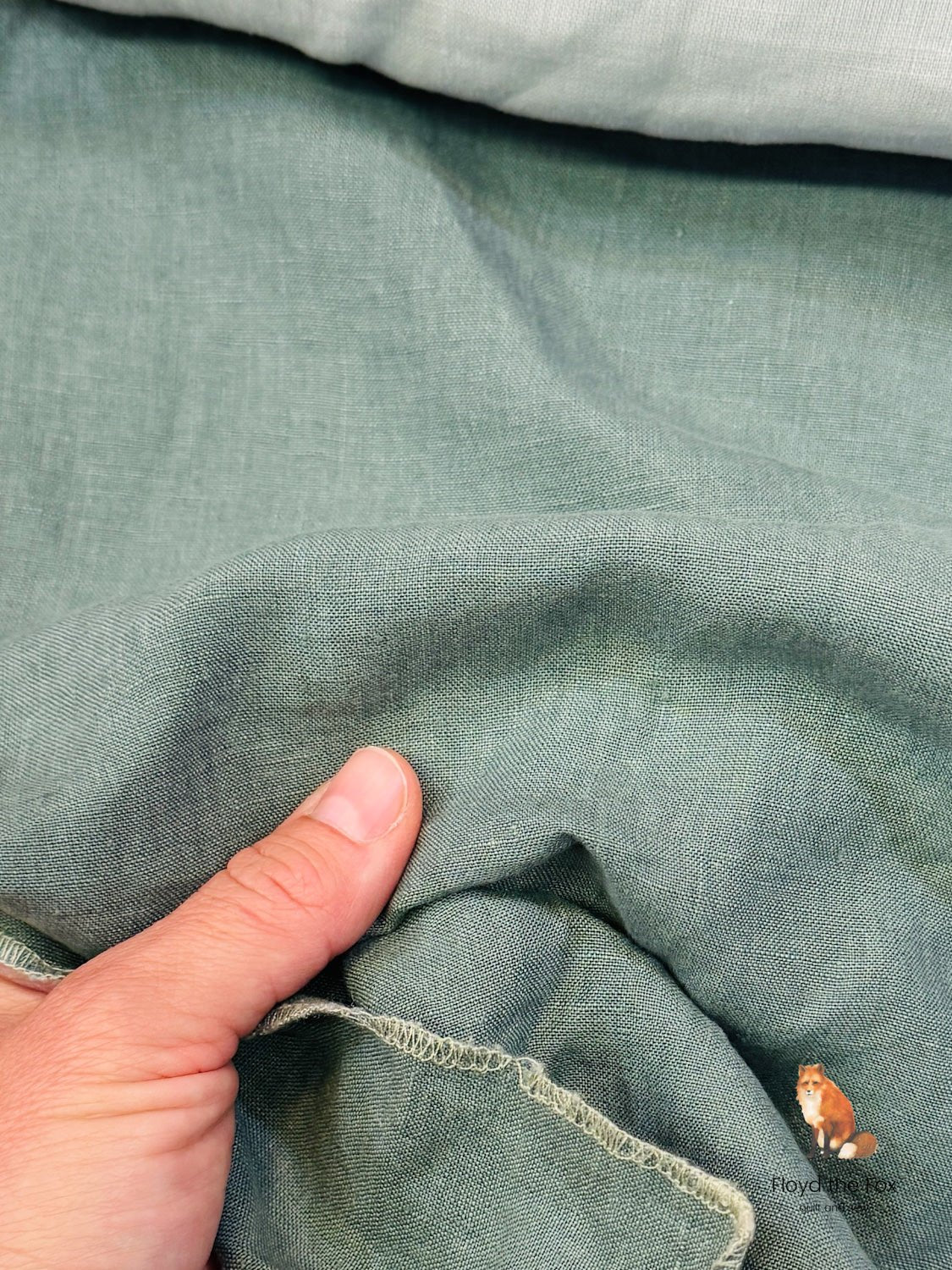 lino volpe | stone - washed leinen aus apulien | extra - breit | pino mugo - floydthefox