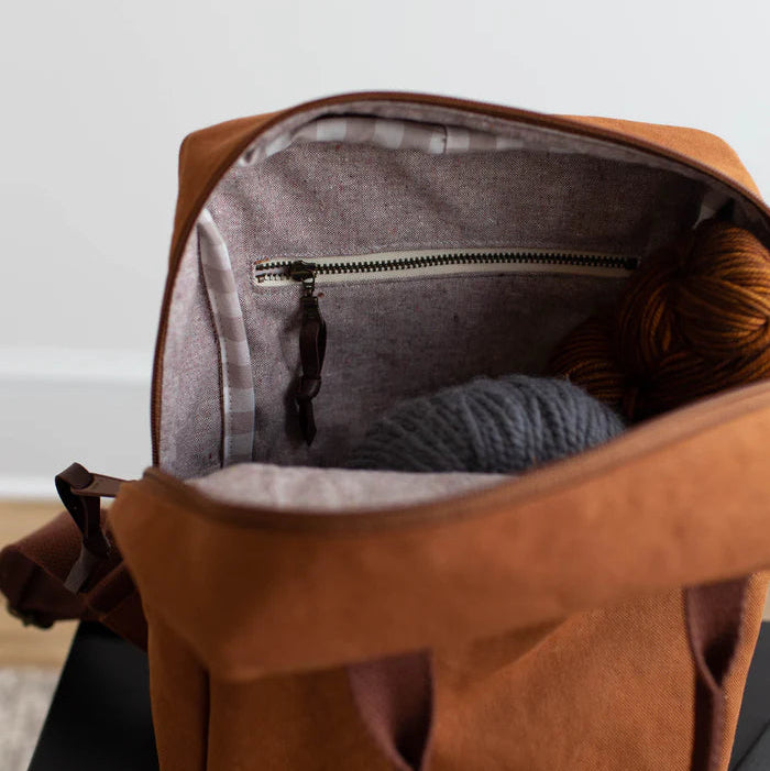 schnittmuster | noodlehead | making backpack