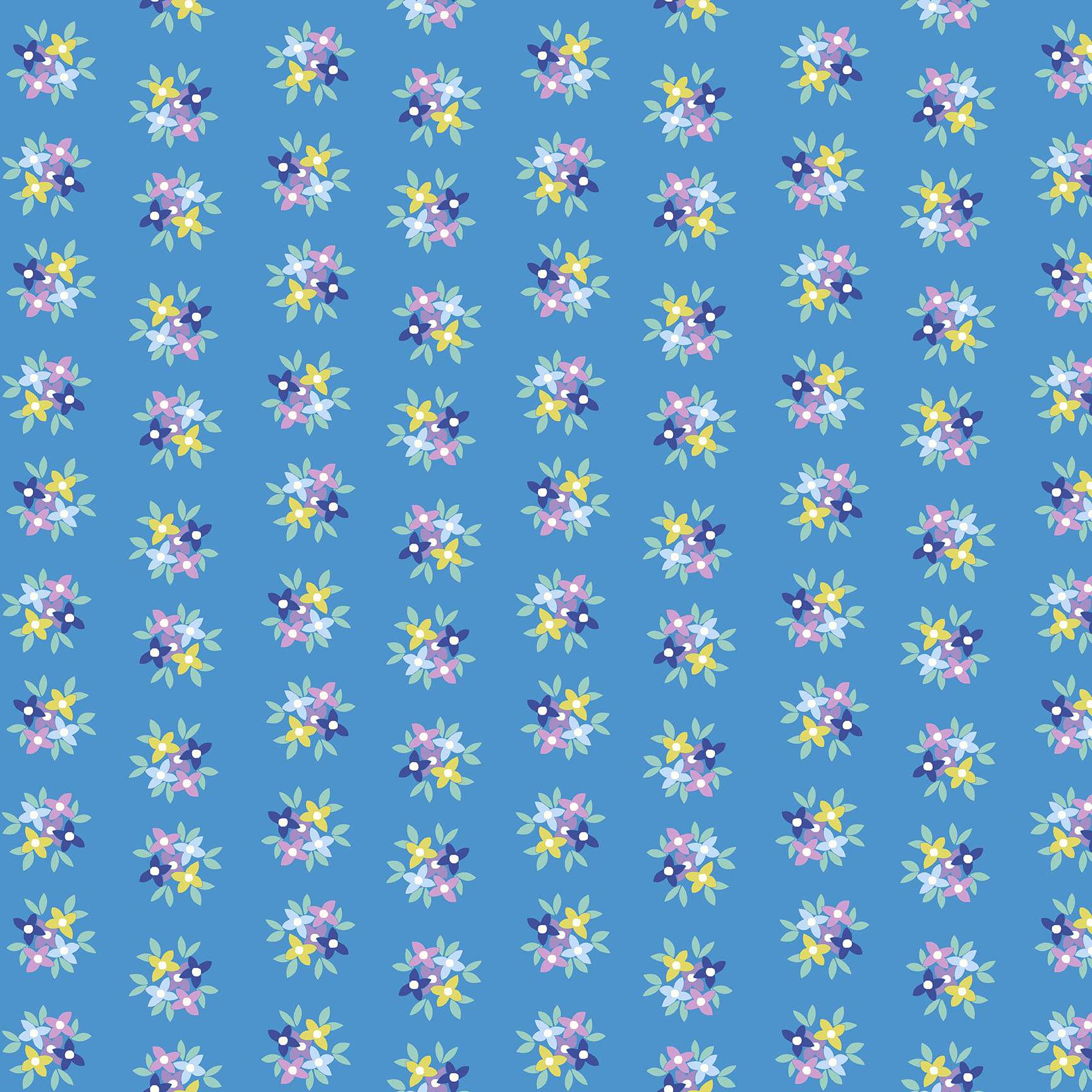 makower uk | friday night | posy big blue - floydthefox