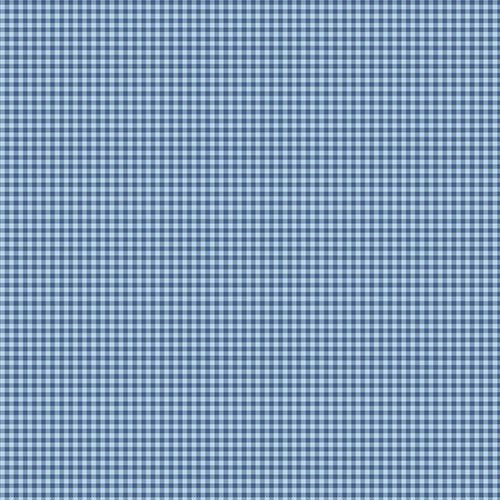 makower uk | petite fleur | gingham blue - floydthefox