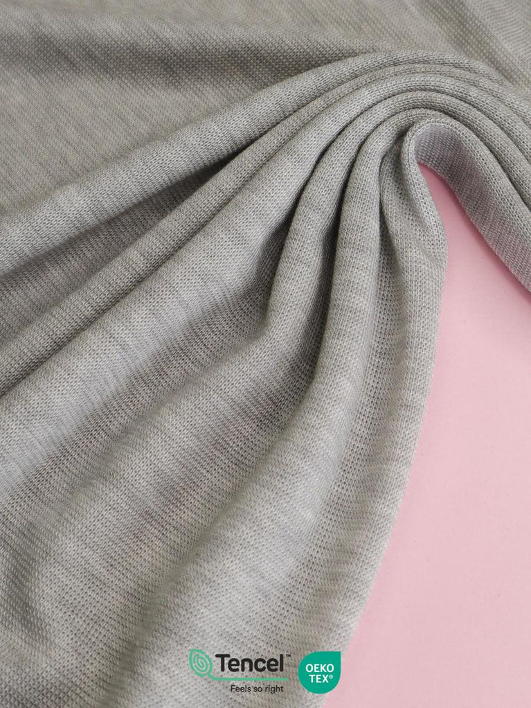meet milk | miles merino blend | light grey melange - floydthefox
