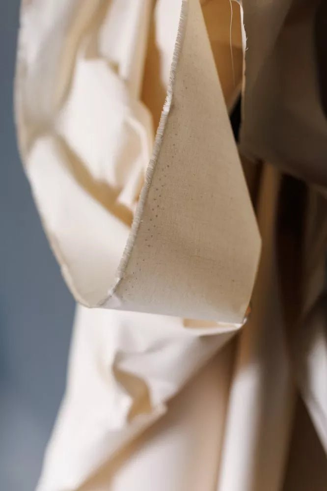 merchant&mills | dry organic cotton oilskin | ecru - floydthefox