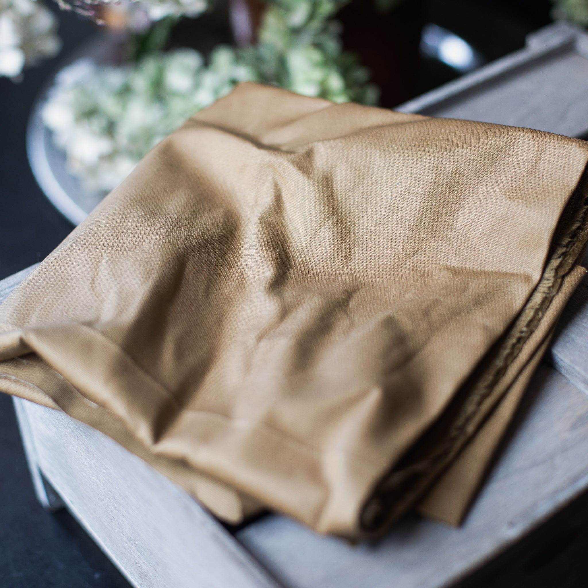 mind the maker | dry waxed organic cotton | sand - floydthefox