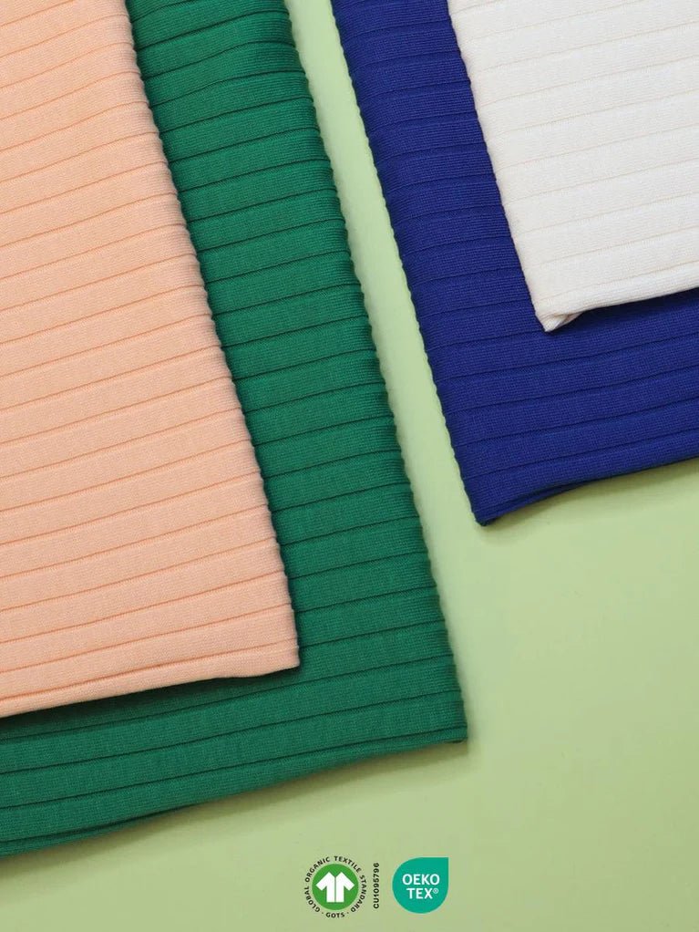 mind the maker | organic wide derby rib | peach - floydthefox