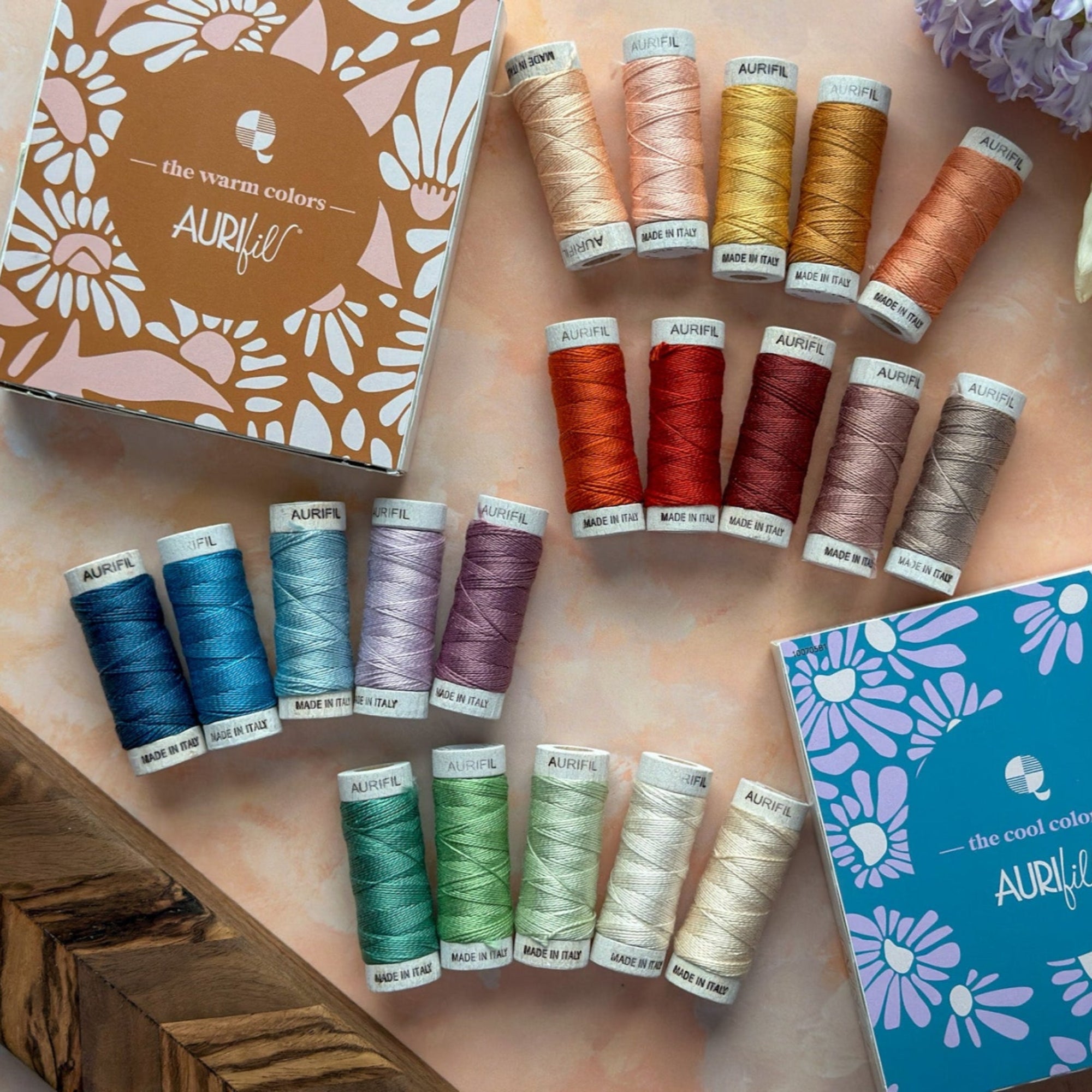 nähgarn | aurifil | evolve box 8wt - floydthefox