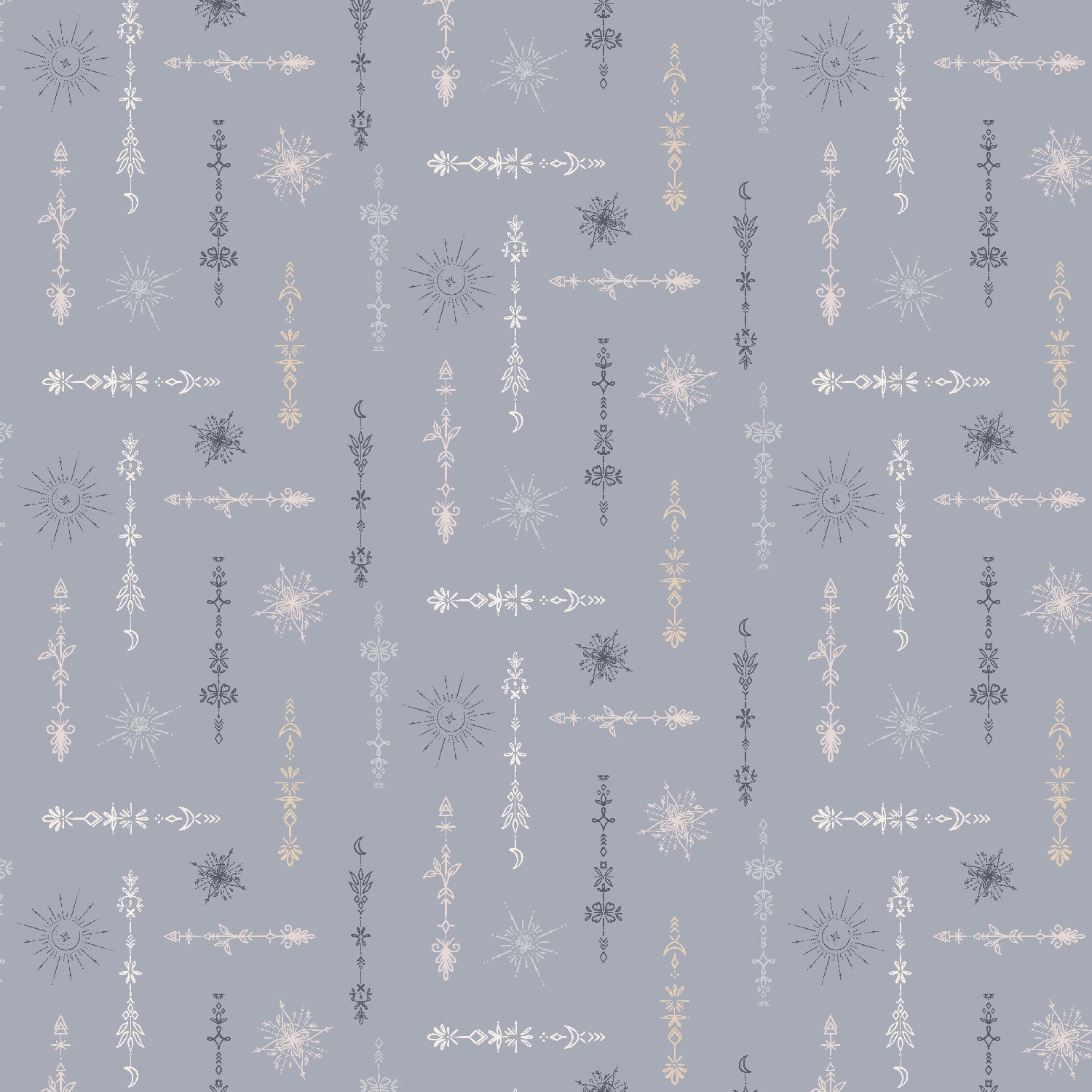 cotton+steel | serendipity's symphony | celestial discovery | moonstone - floydthefox
