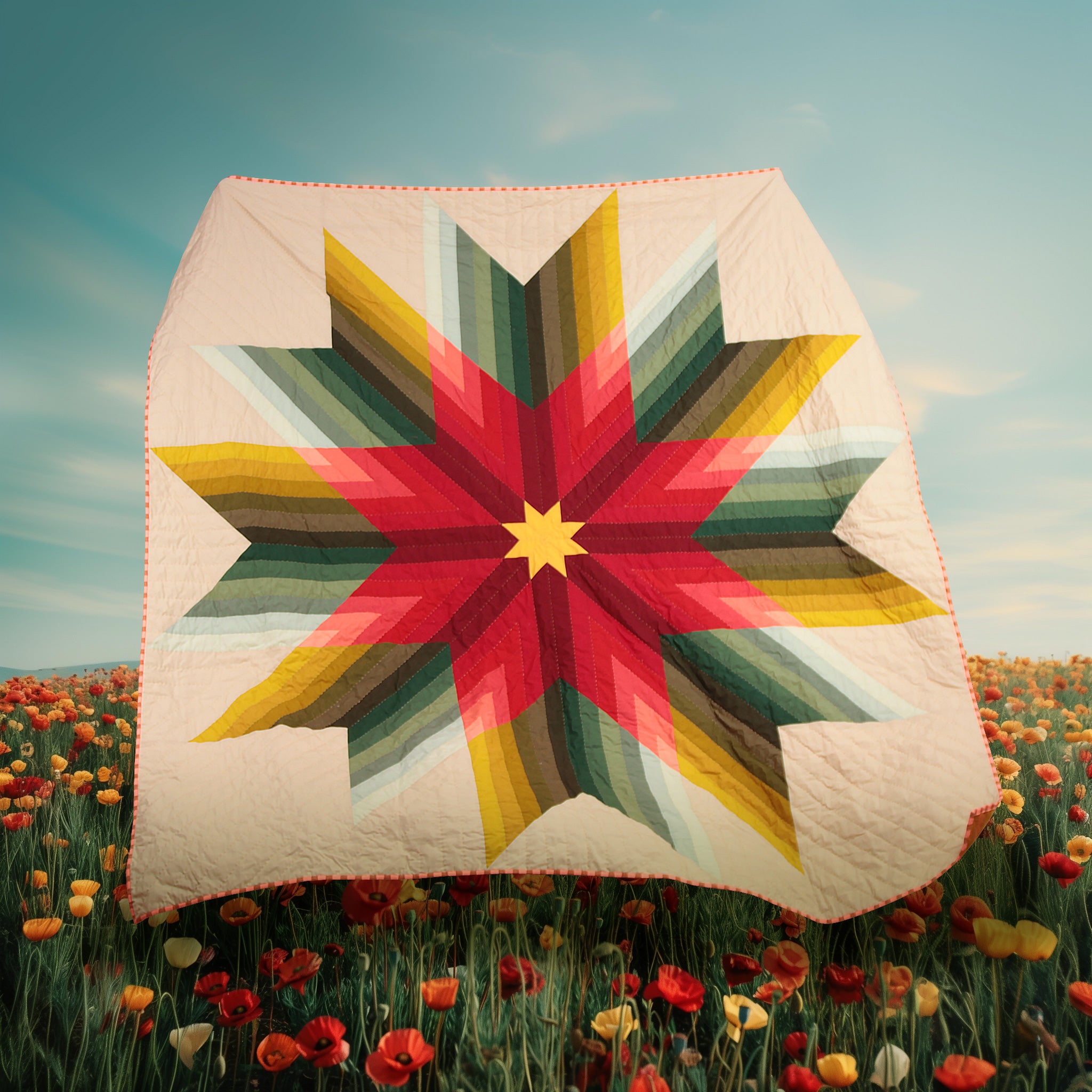 quiltkit | octopurse | ombre star - floydthefox