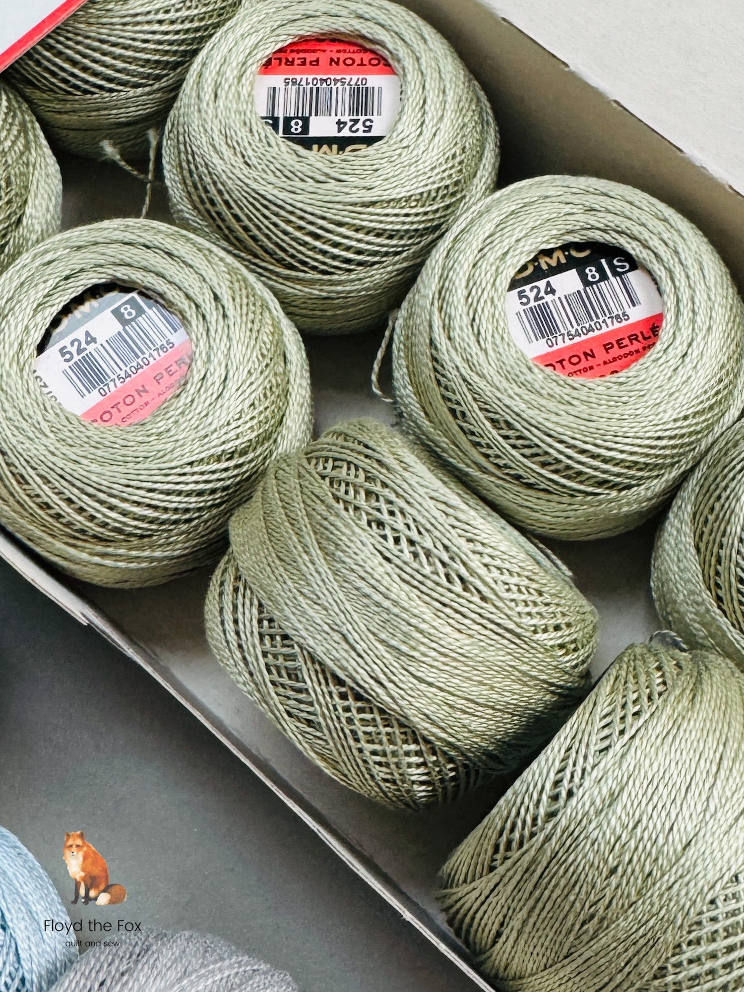 perlgarn | DMC | stärke 8 - floydthefox