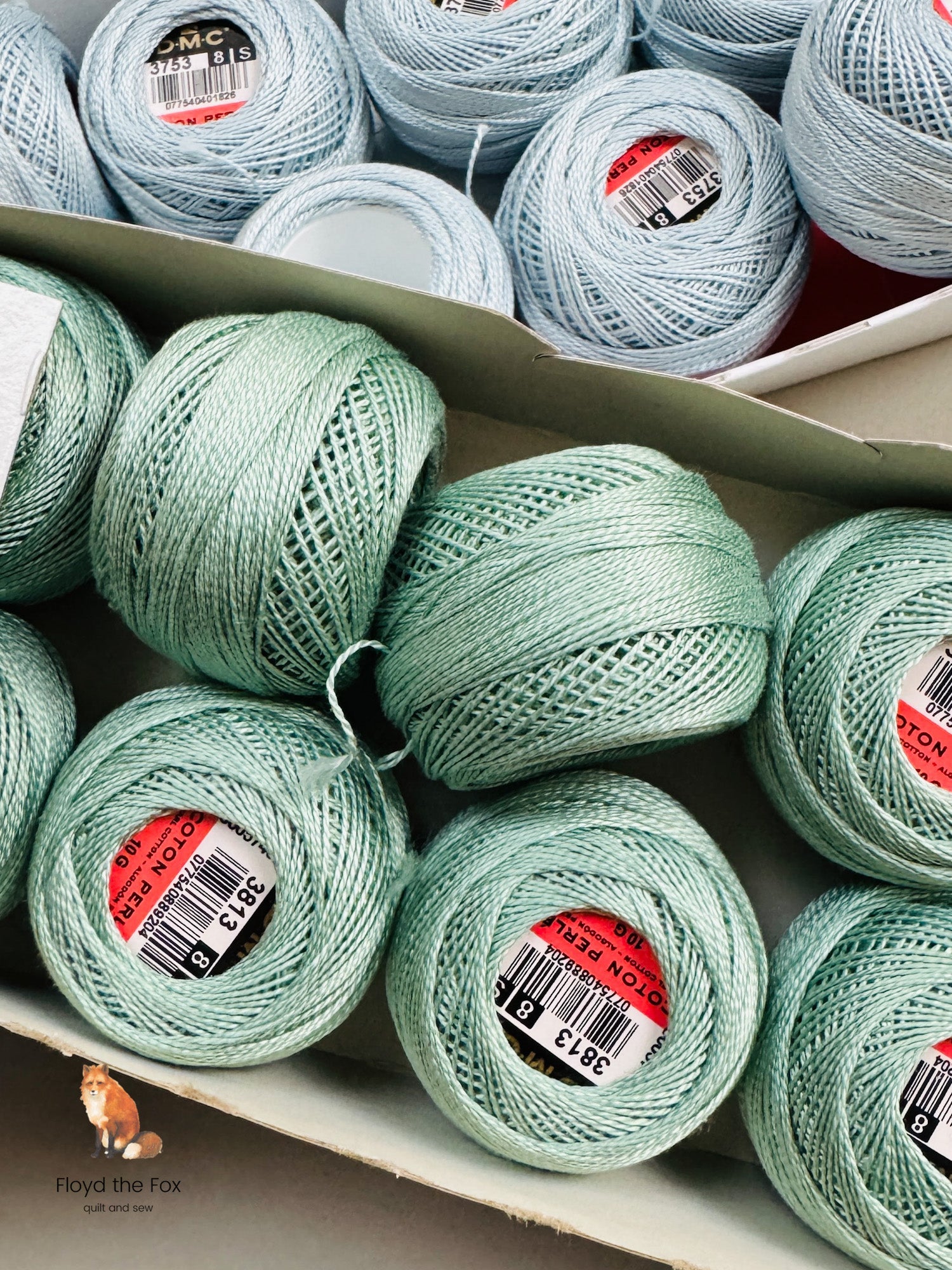 perlgarn | DMC | stärke 8 - floydthefox