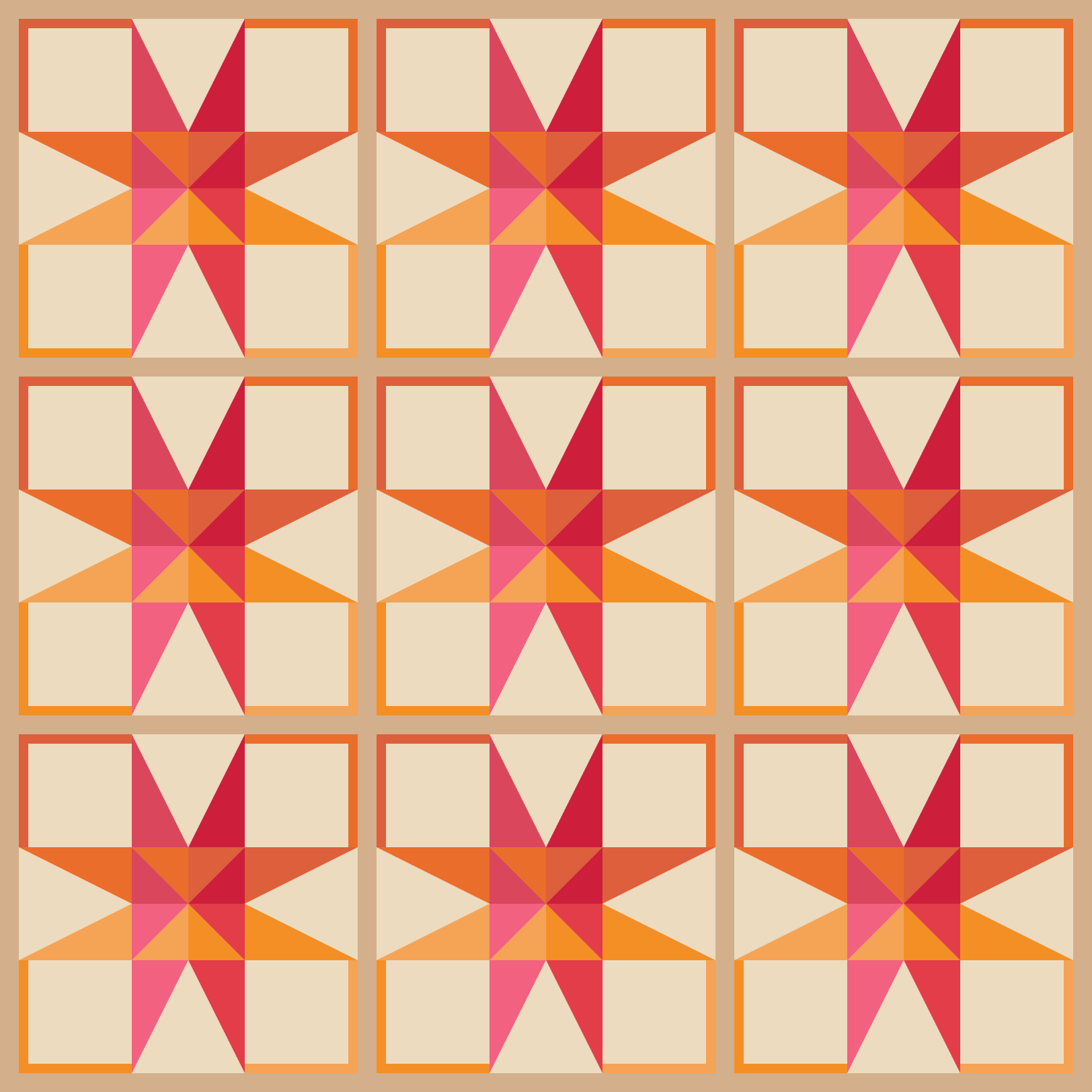 quiltkit | quilty architect | bonfire sparks - floydthefox