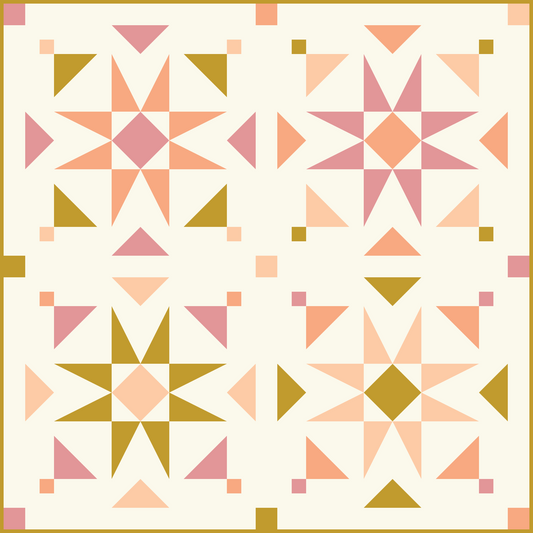 quiltkit | lo & behold stitchery | mosaic star