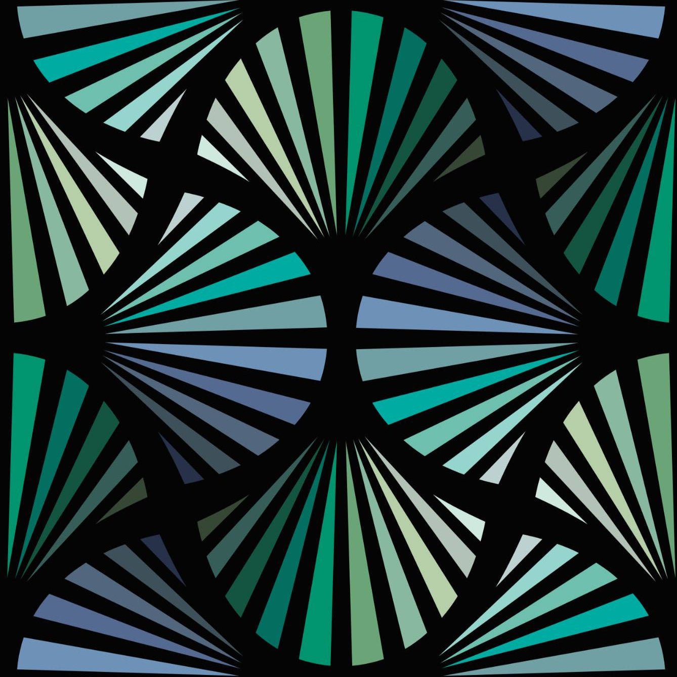 quiltkit | deco glam quilt | gingerly quilts | cover versionen - floydthefox