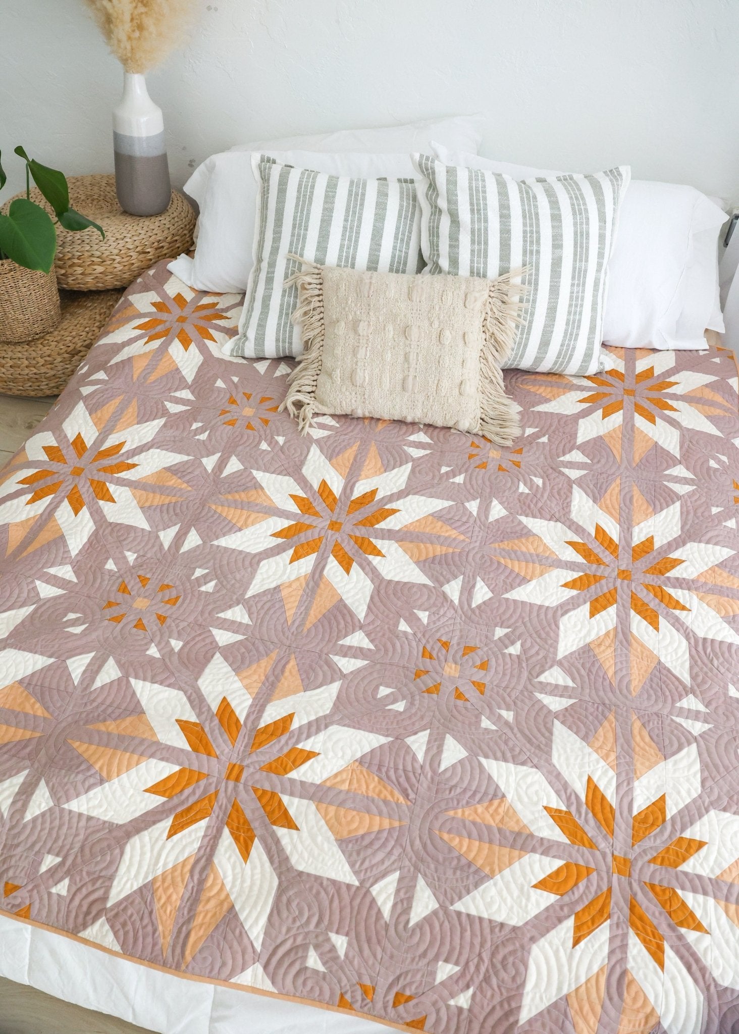 quiltkit | heck.yes.co | sweet creek | throw cover - floydthefox