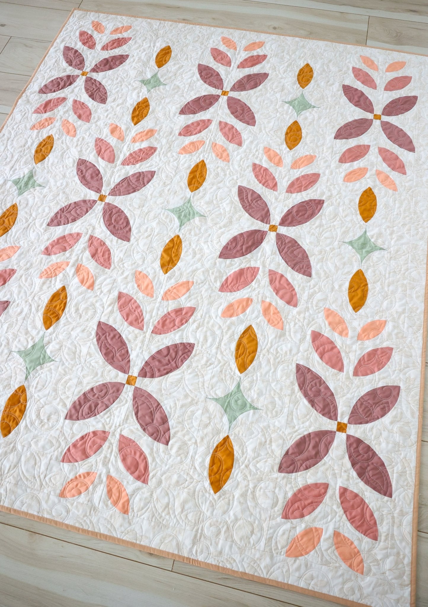 quiltkit | heck.yes.sew.co | flora fields | garden glory - floydthefox